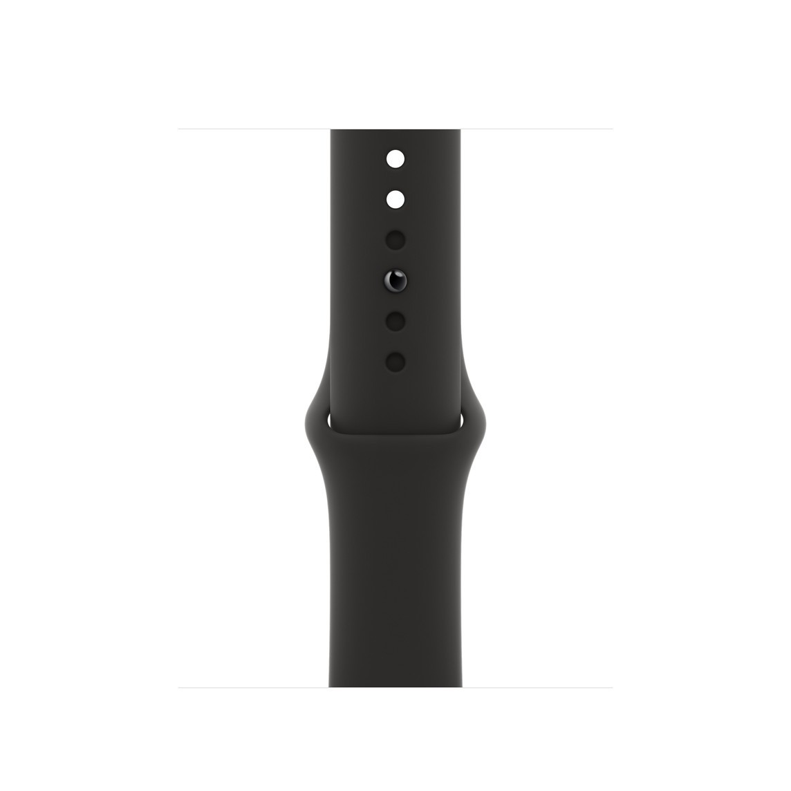 Apple Watch Series 6 40mm Space Gray Aluminum Case with Black Sport Band – …