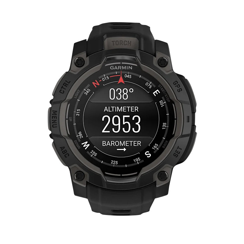Garmin Instinct 3 – 45 mm, AMOLED Black with Black Band (010-02936-00)
