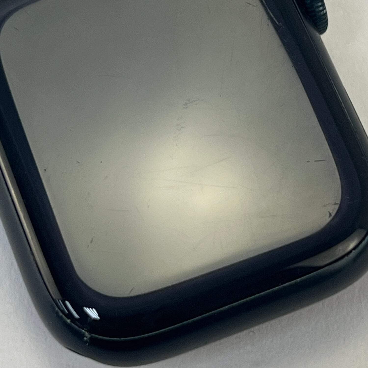 GPS Only Apple Watch Series 7 45MM Black Aluminum Graphite Milanese Loop NKN53LW