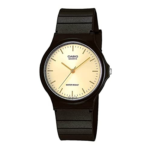 Casio Unisex Analog Watch MQ-24-9EL Gold Urethane Band Quartz