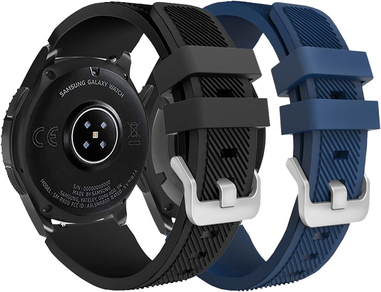 22MM Strap Compatible with Samsung Galaxy Watch 3 45mm/Gear S3 Classic