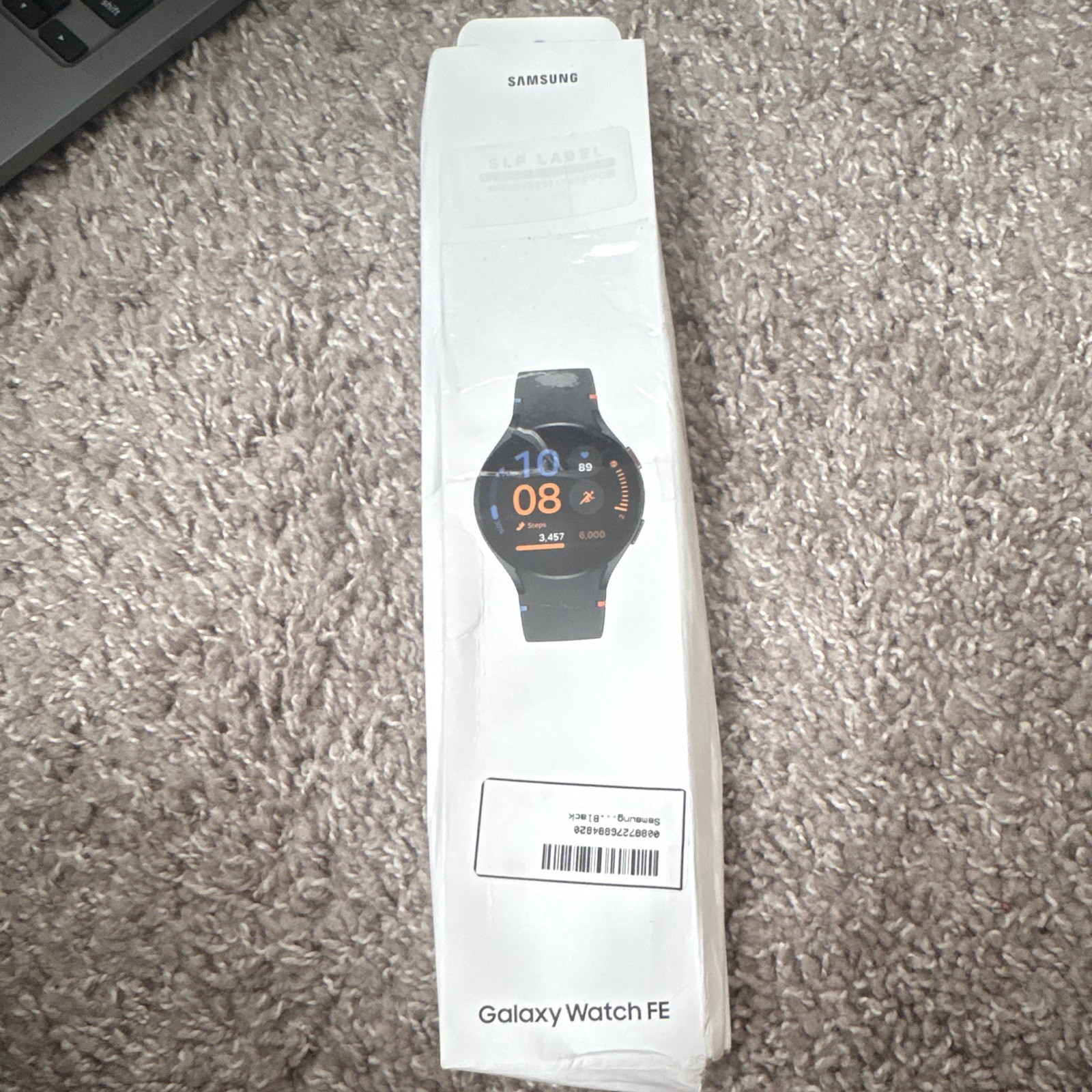 Samsung Galaxy Watch FE 40mm Black Wear OS Android Bluetooth Wi-Fi GPS 16GB