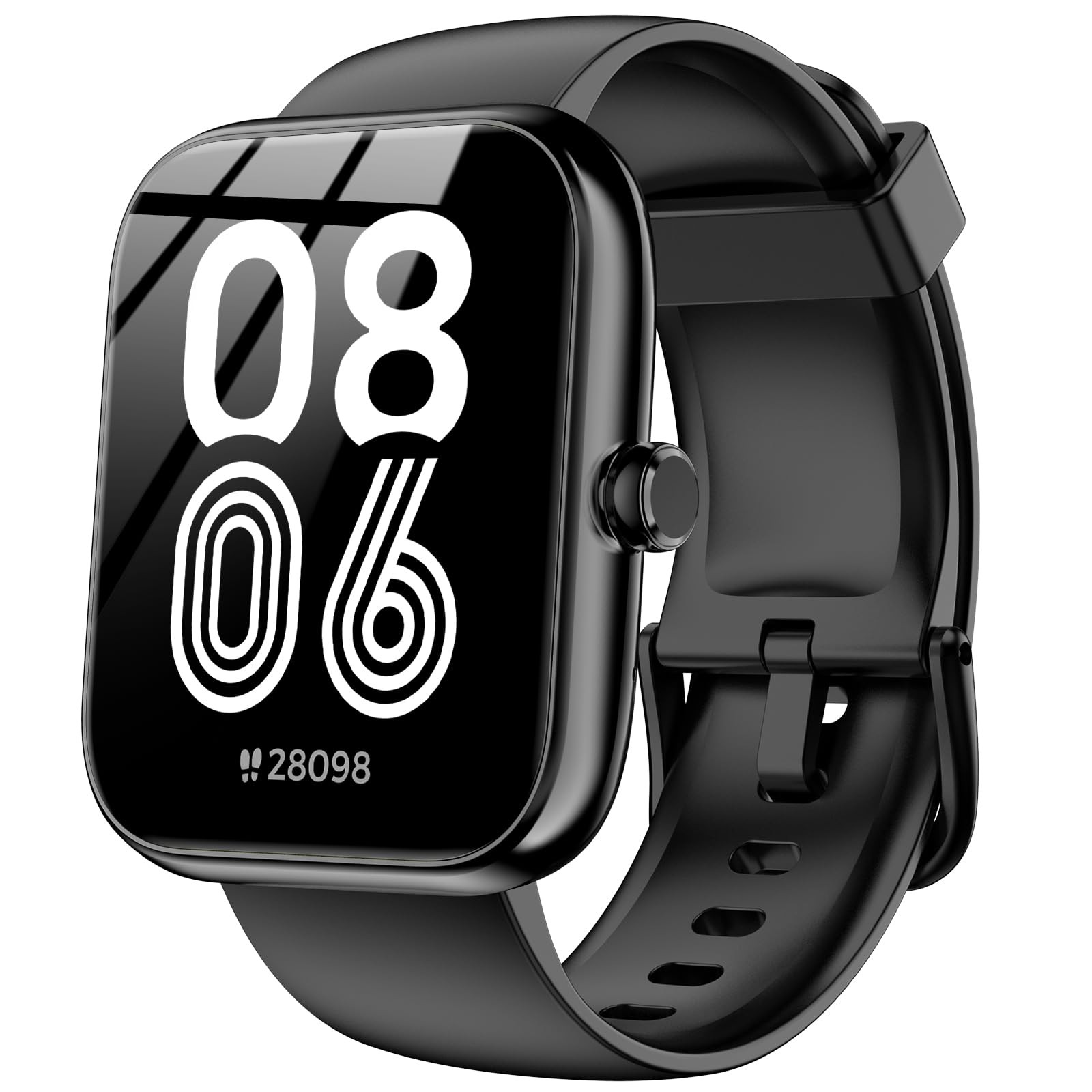 with Alexa Built-in, 1.83″ HD Fitness Tracker, Bluetooth Calls/Notifications,…