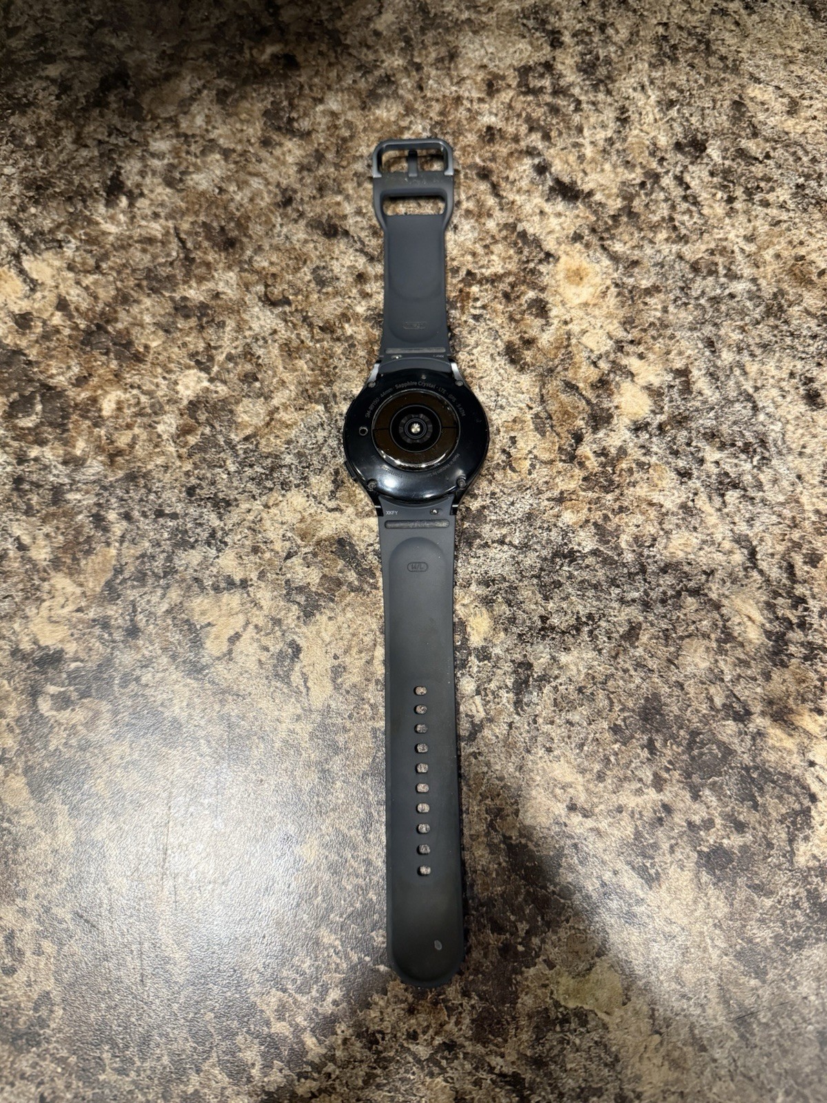 Samsung Galaxy Watch5 44mm Black Aluminum, Silicone Band, Sapphire, 16GB