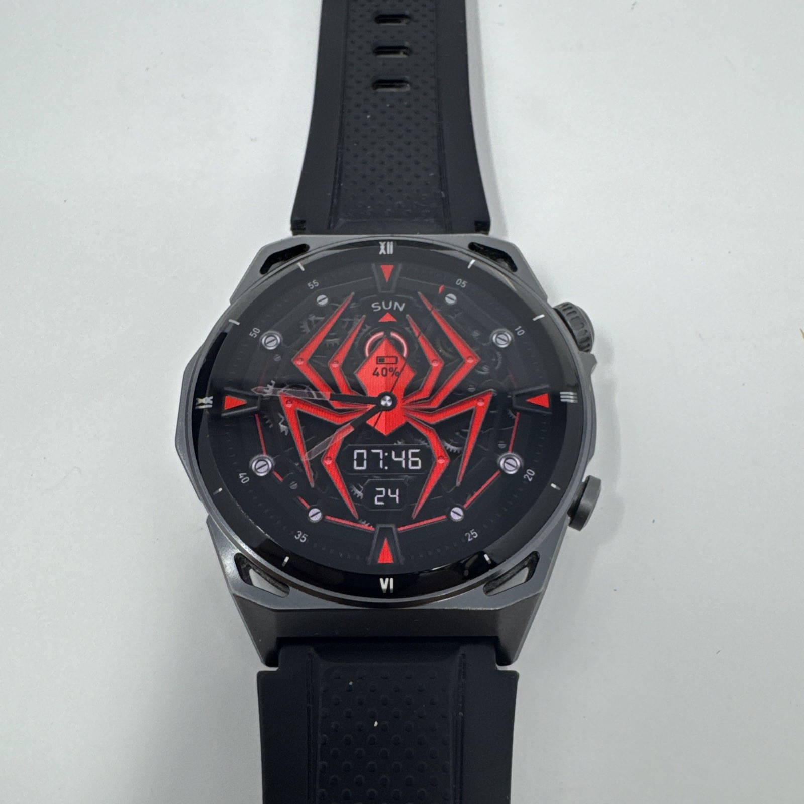 EIGIIS KE6 Smart Watch AMOLED Display Men Black Sports Watch KE Series