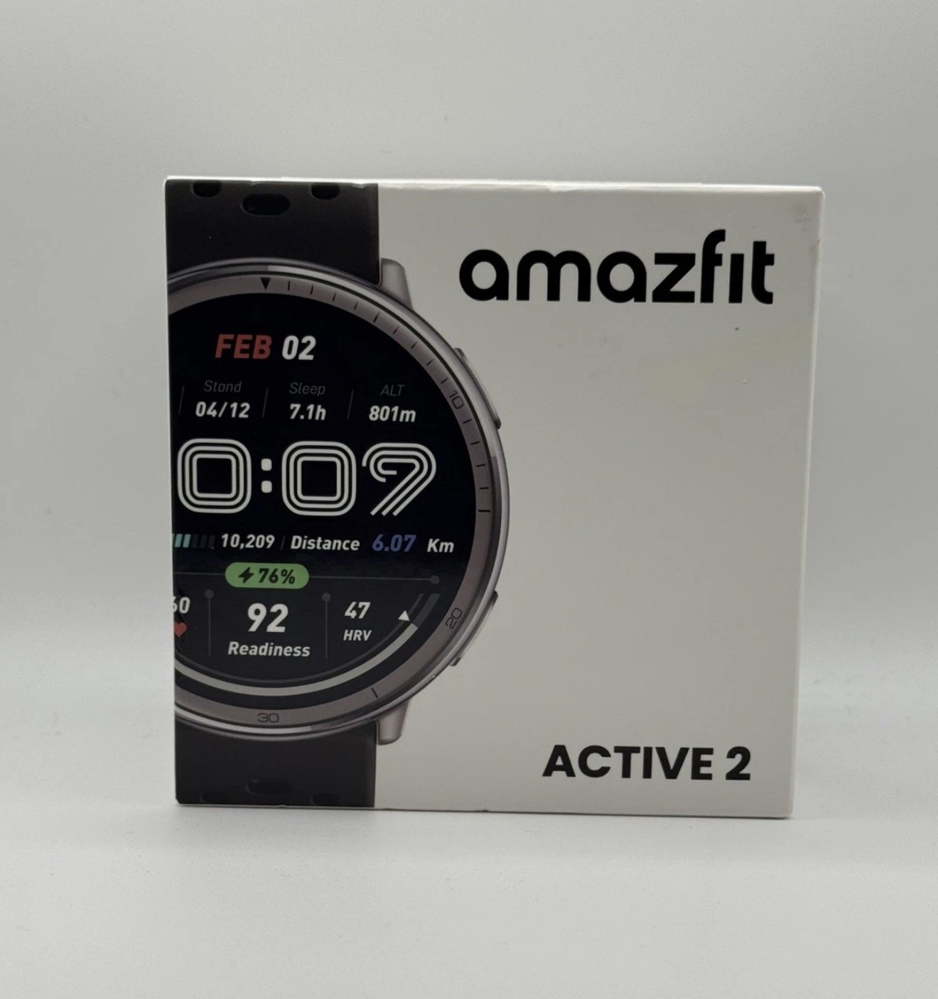 |FREE SHIP| NEW SEALED Amazfit Active 2 44mm Round Smartwatch Black