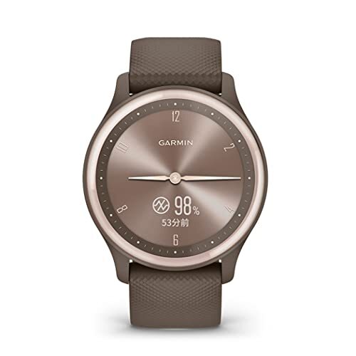 Garmin vivomove Sport Hybrid Smartwatch with hands 010-02566-42