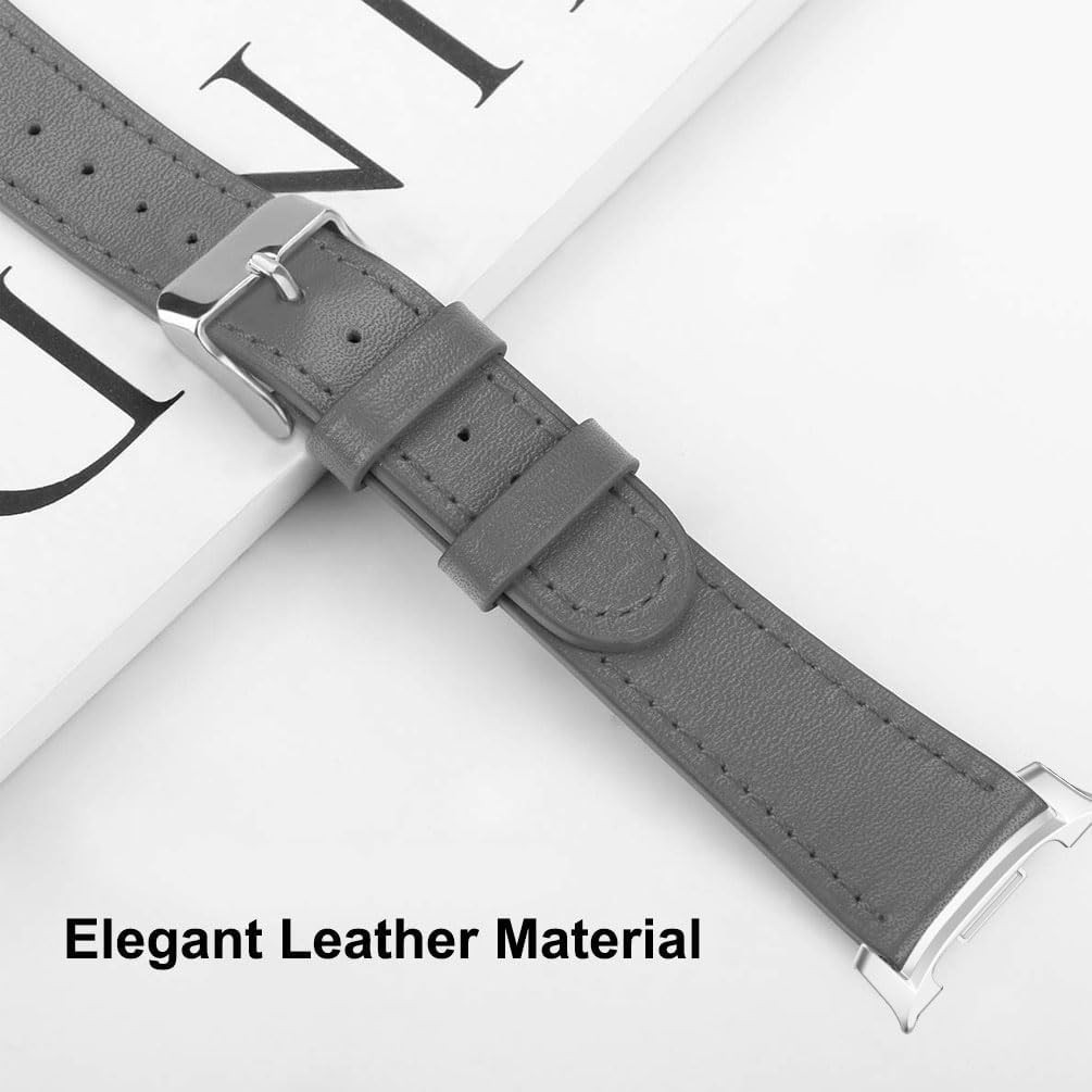 Genuine Leather Strap Compatible with Samsung Galaxy Watch 9/8 40mm 44mm