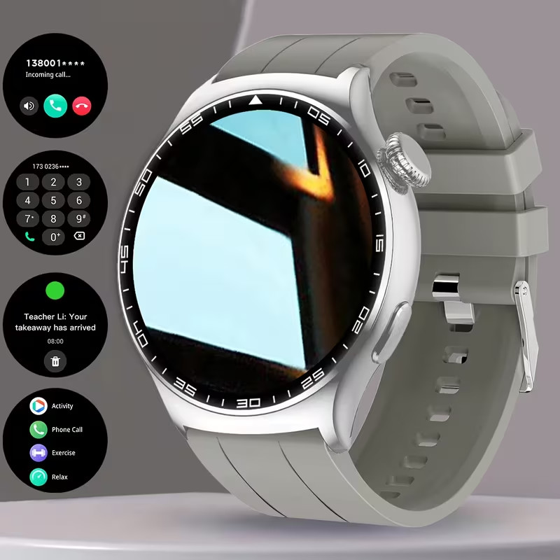 Smart Watch, Bluetooth Call Fitness Tracker, IP68 Waterproof, for Android iPhone