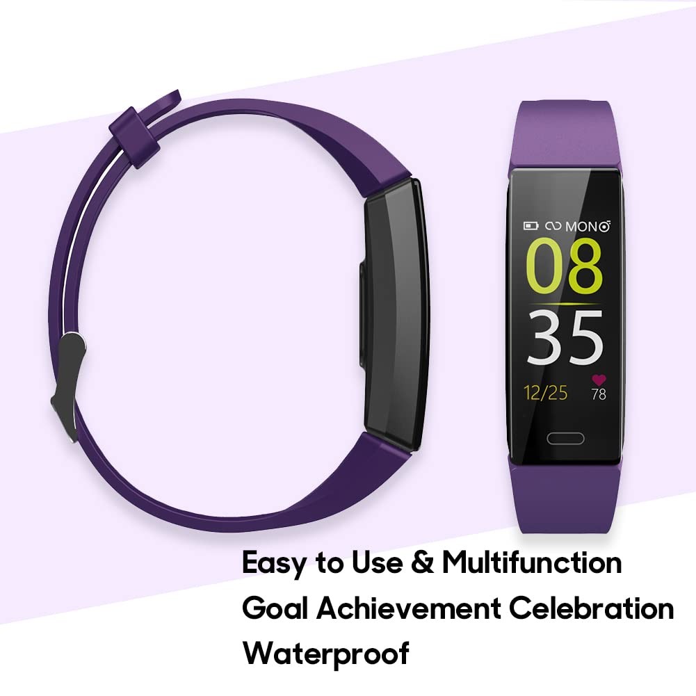ZURURU Fitness Tracker with Blood Pressure Heart Rate Sleep Health Monitor fo…
