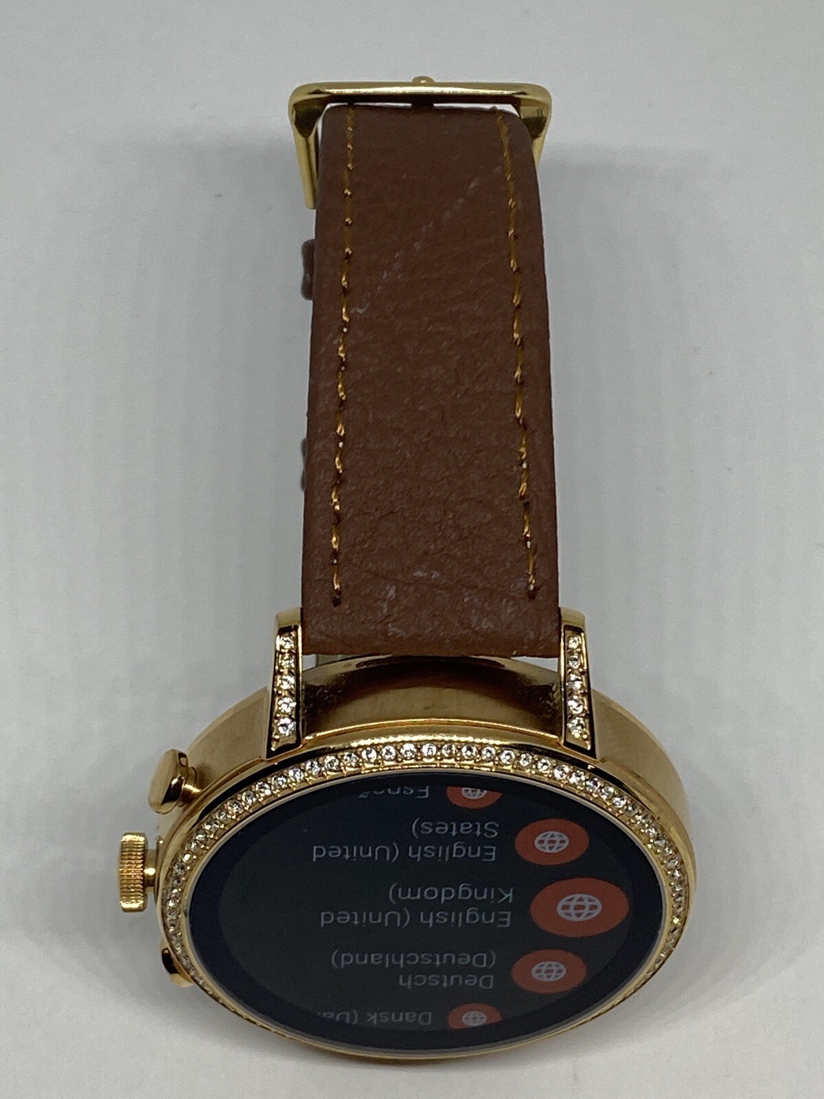 Fossil Gen 4 Authentic Digital Dial Smart Watch Custom Band FTW6011 AB571