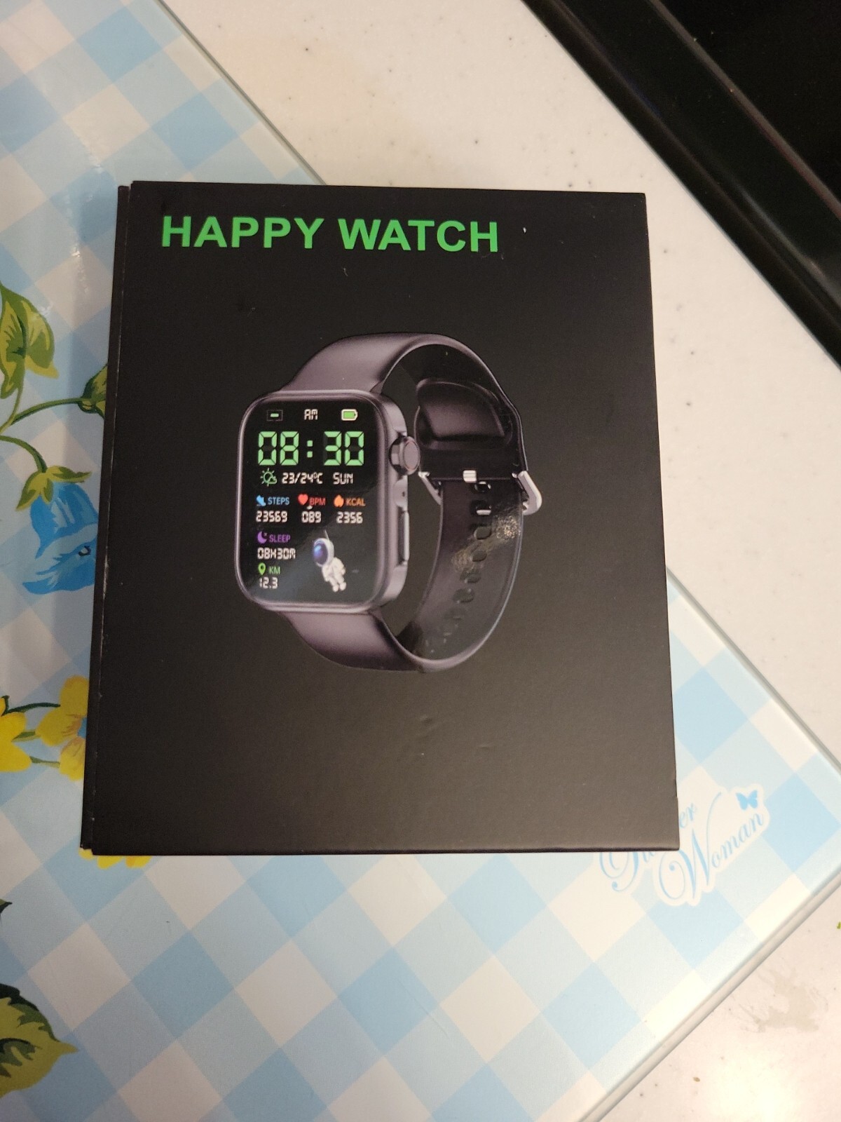 Smart Watch for Men Women Android and iOS Phones, 2023 Newest 1.81″ Black01