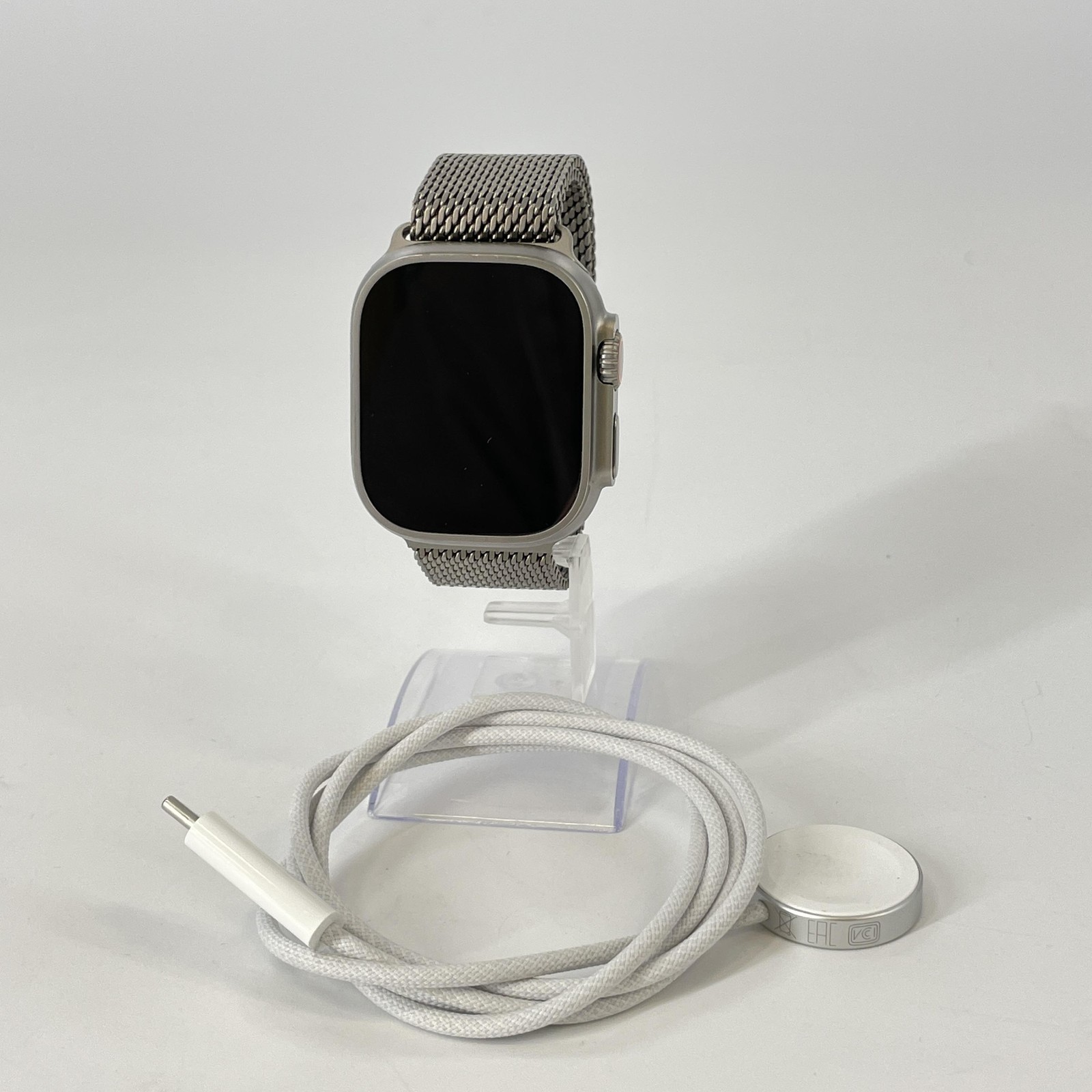 Apple Watch (Ultra 3) 49mm Natural Titanium (LTE) w/ Milanese Loop – Excellent