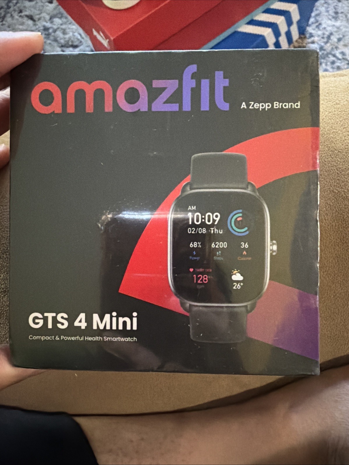 Amazfit GTS 4 Mini Bluetooth Midnight Black Smartwatch Model A2176