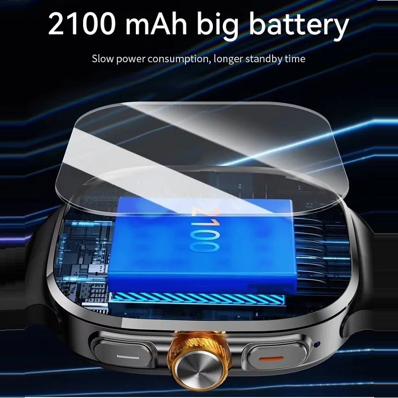 2.4″ Large Screen Smartwatch M99 4G SIM Card Android 10 3GB+32GB 2100mAh NFC