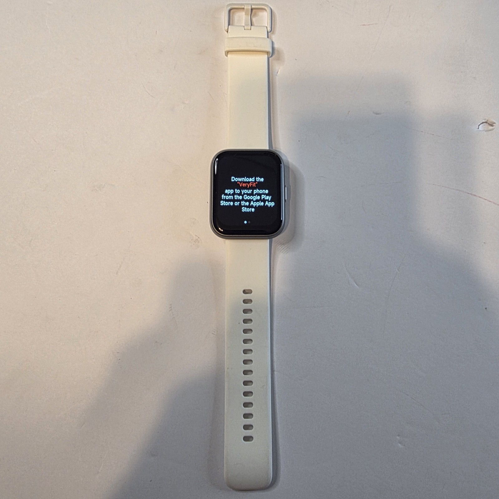 Women’s Smart Watch White Android/IPhone Alexa Built In 1.8 Touch Screen