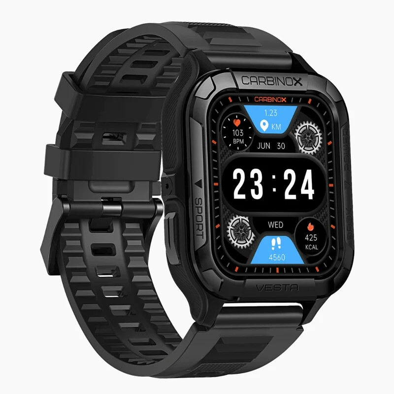 CARBINOX ” VESTA ” Tactical Military Smartwatch IP69 Waterproof – BRAND NEW