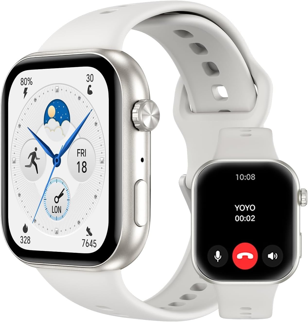 HONOR Choice Watch 2i Smartwatch 1.85″ AMOLED White