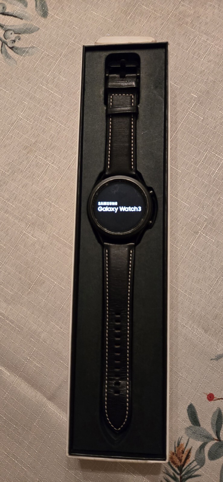 Samsung Galaxy Watch3-45mm-GPS & Cellular-Mystic Black. Very Good Condition