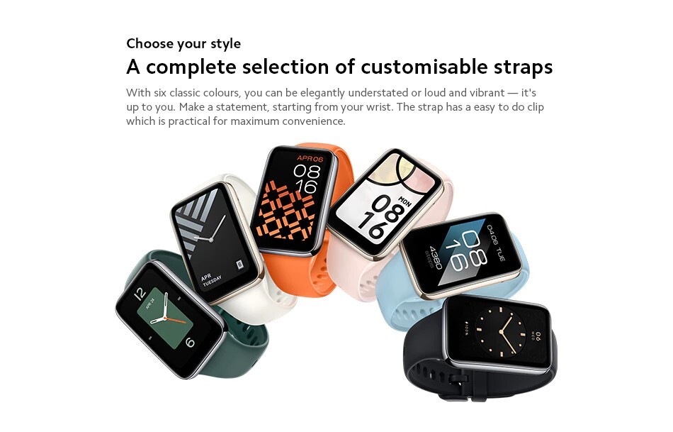 Xiaomi Mi Smart Band 7 Pro Blood Oxygen Fitness Track GPS AMOLED Waterproof ENG