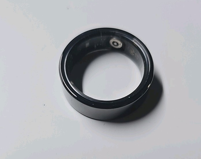 Smart RING, Wearable Device Multifunctional modern design Black High-tech ring
