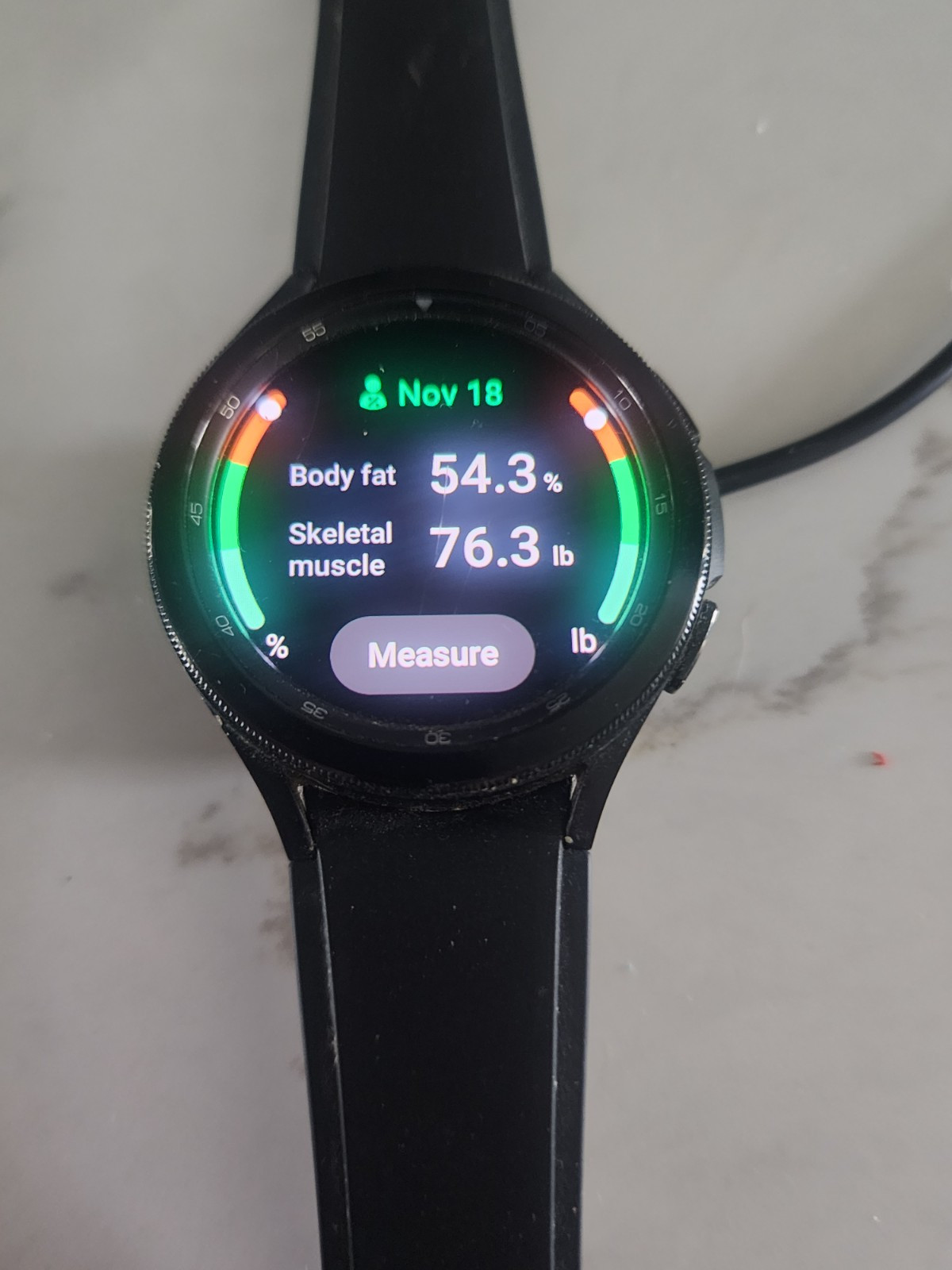 Samsung Galaxy Watch4 Classic SM-R895 46mm Stainless Steel Case .All In Black