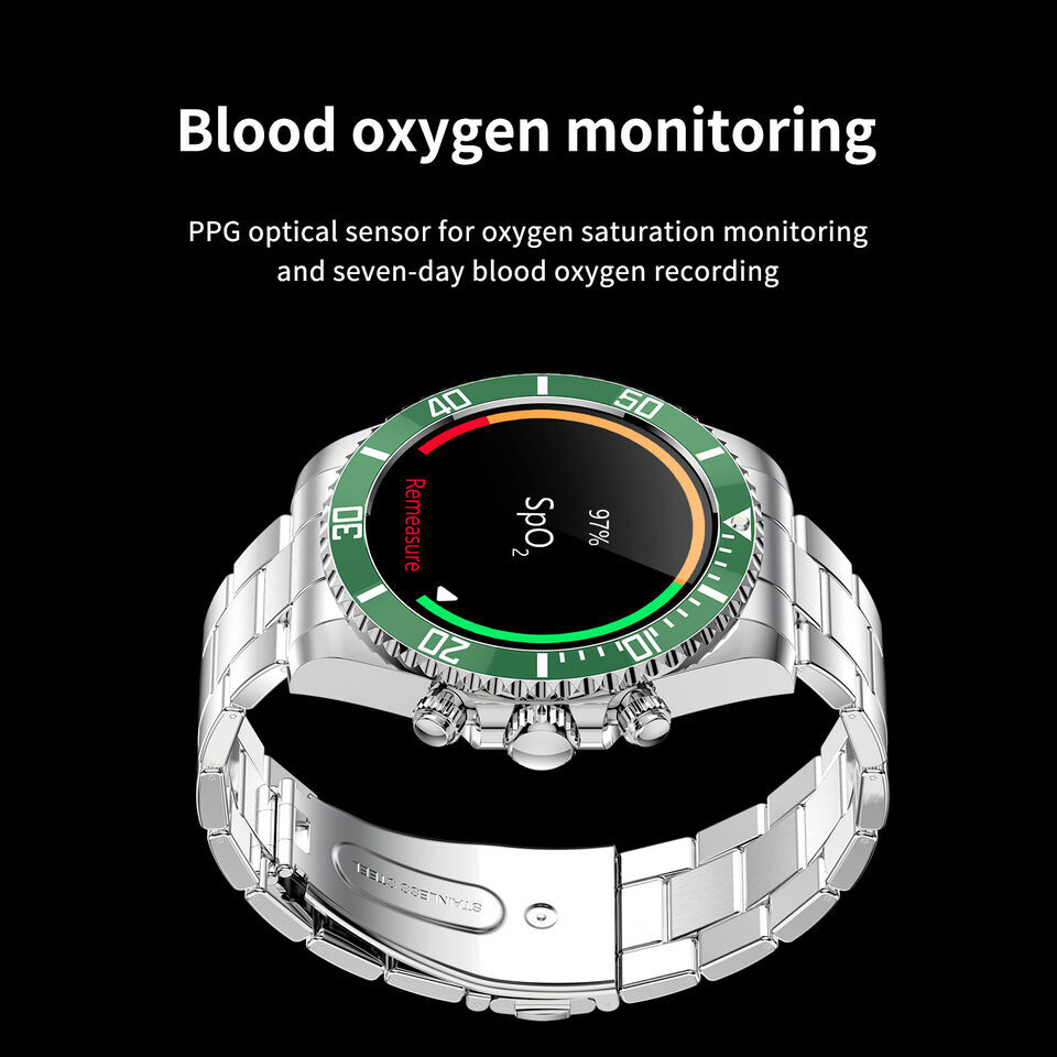 Mi6 ® Luxury Smart watch Bluetooth Android Apple call message display USA ship