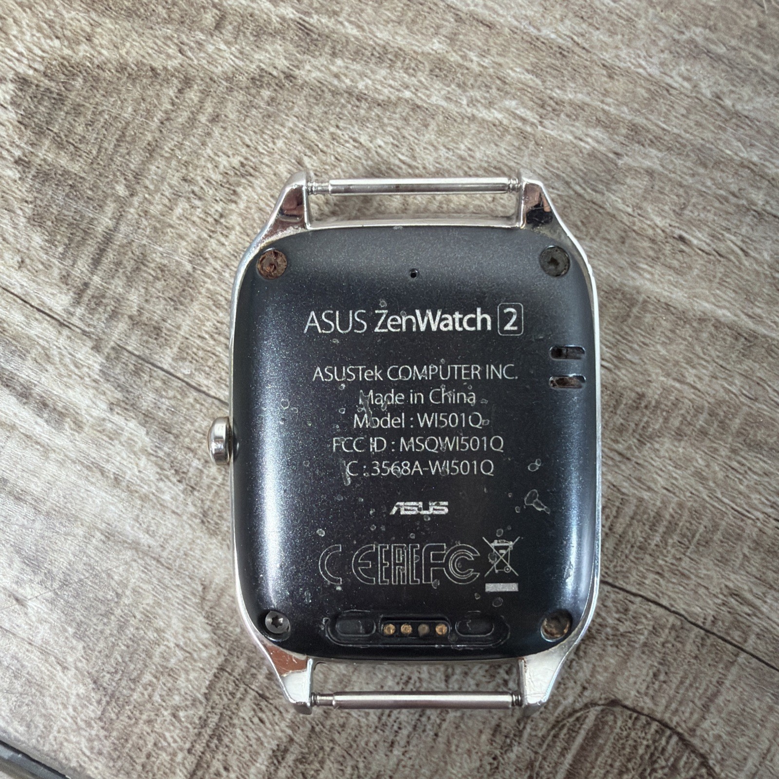 ASUS ZenWatch 2 WI501Q 45mm Smartwatch Stainless Steel Case