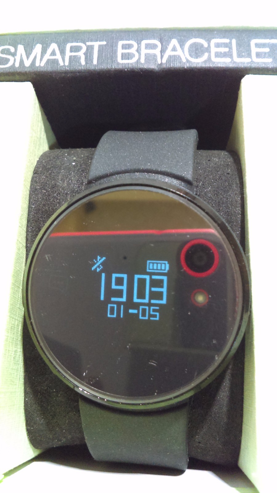 Smart Bracelet Smart Fitness Tracker Black (Display Model)