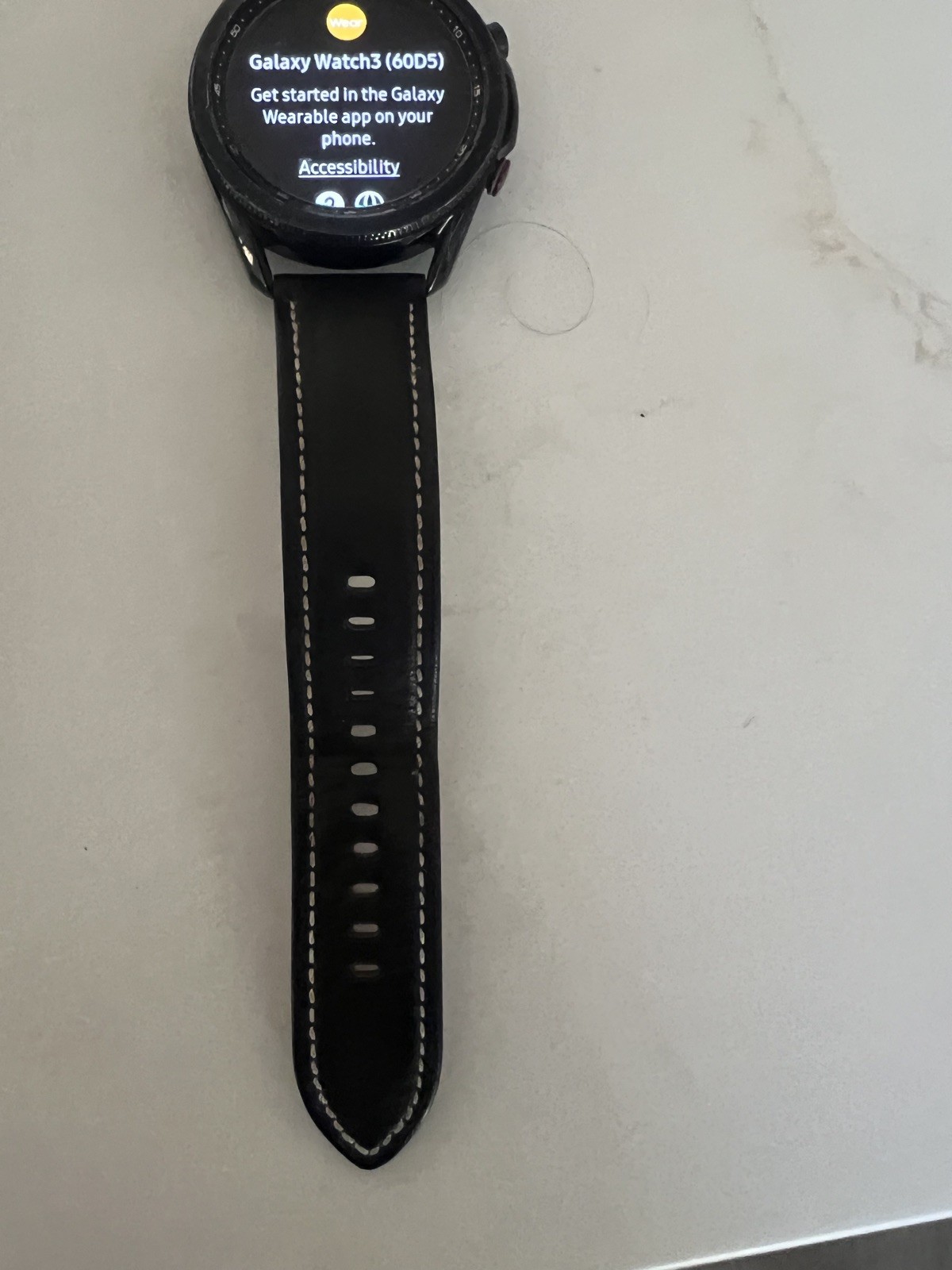 Samsung Galaxy Watch 3 R840 Bluetooth 45mm Stainless Steel – Mystic Black SR