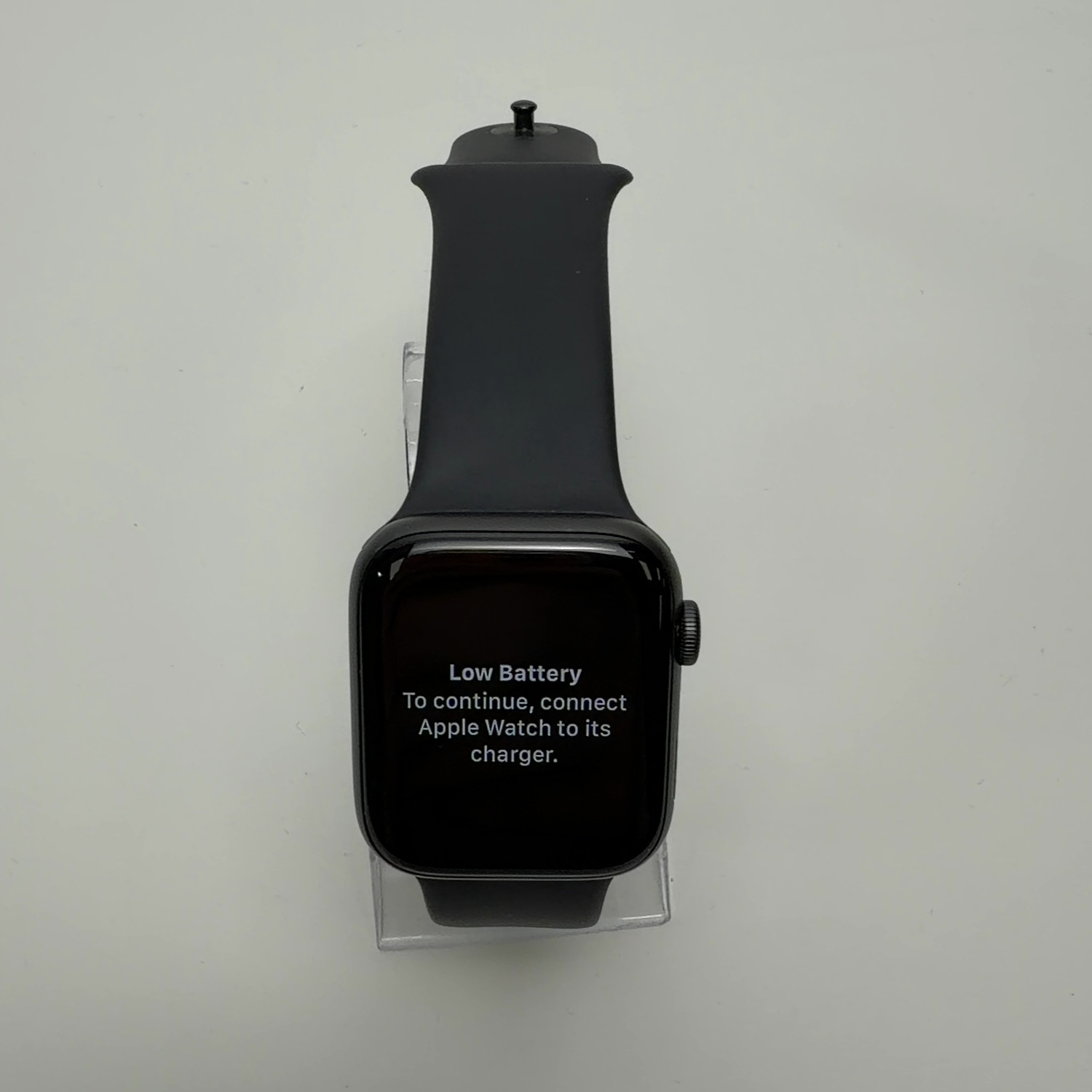 Unlocked Apple 44MM Space Gray Aluminum Black Sport Band