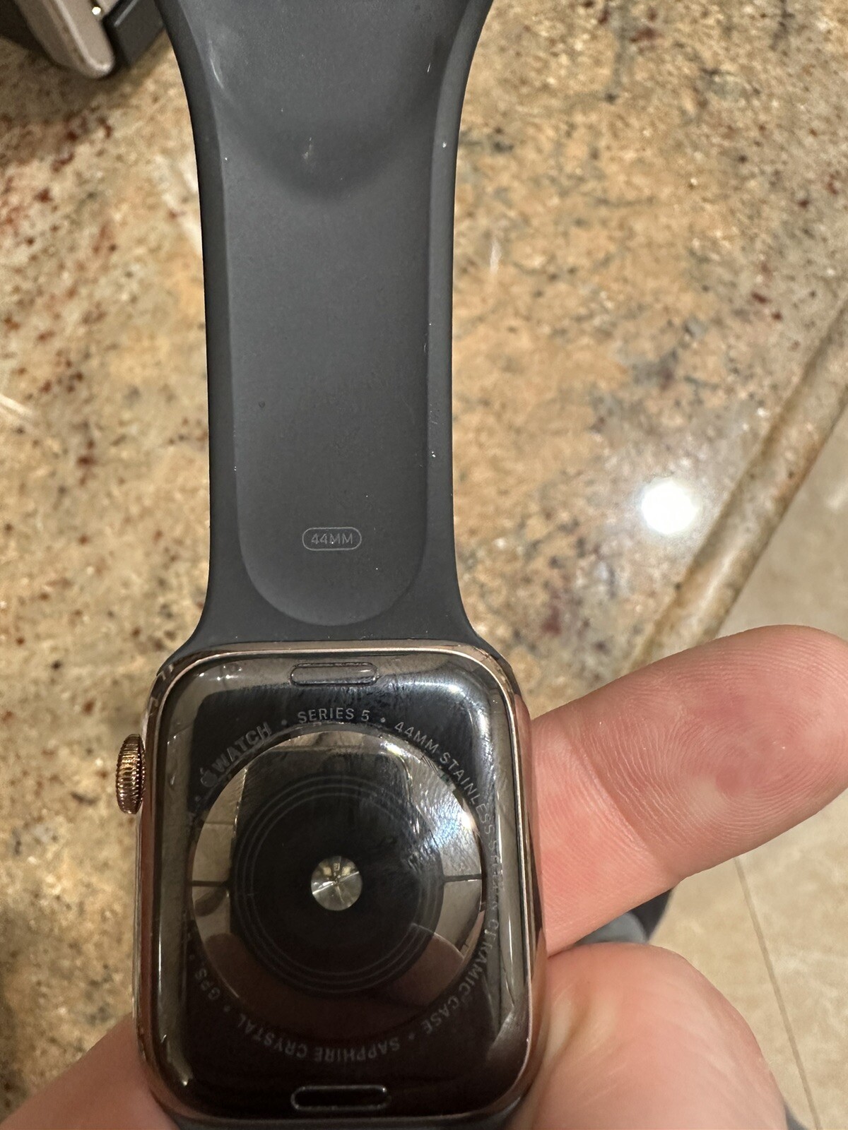Apple Watch Series 5 44MM Gold Stainless Steel Case