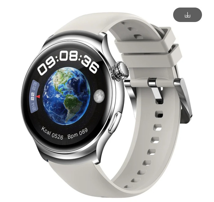 Z93 Pro – Round 1.5inch HD Screen – Pro Smart Watch-White Band-New Low Price