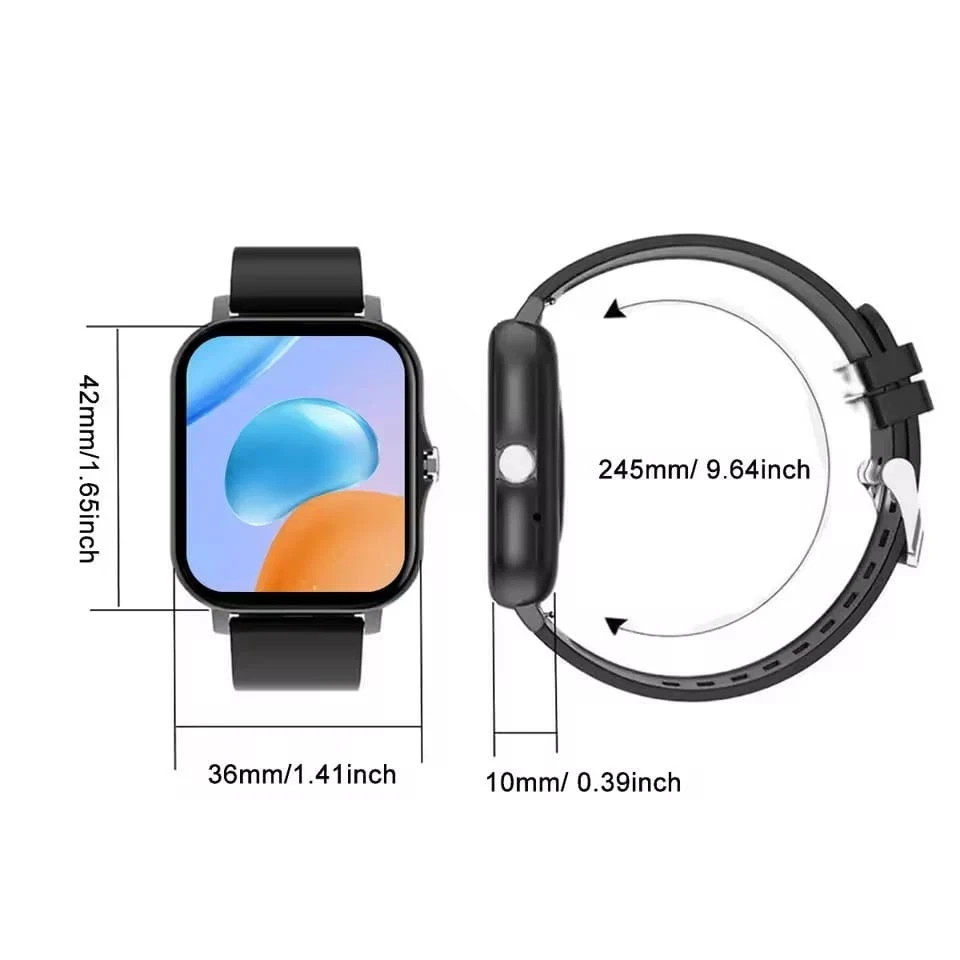 Waterproof Sports Smartwatch For Men’s And Women’s Wireless Calling Reminder