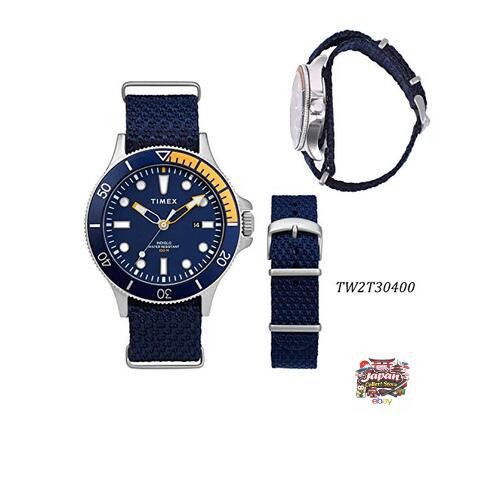 TIMEX Allied Coastline Watch Blue x Blue TW2T30400 TW2T30400 F