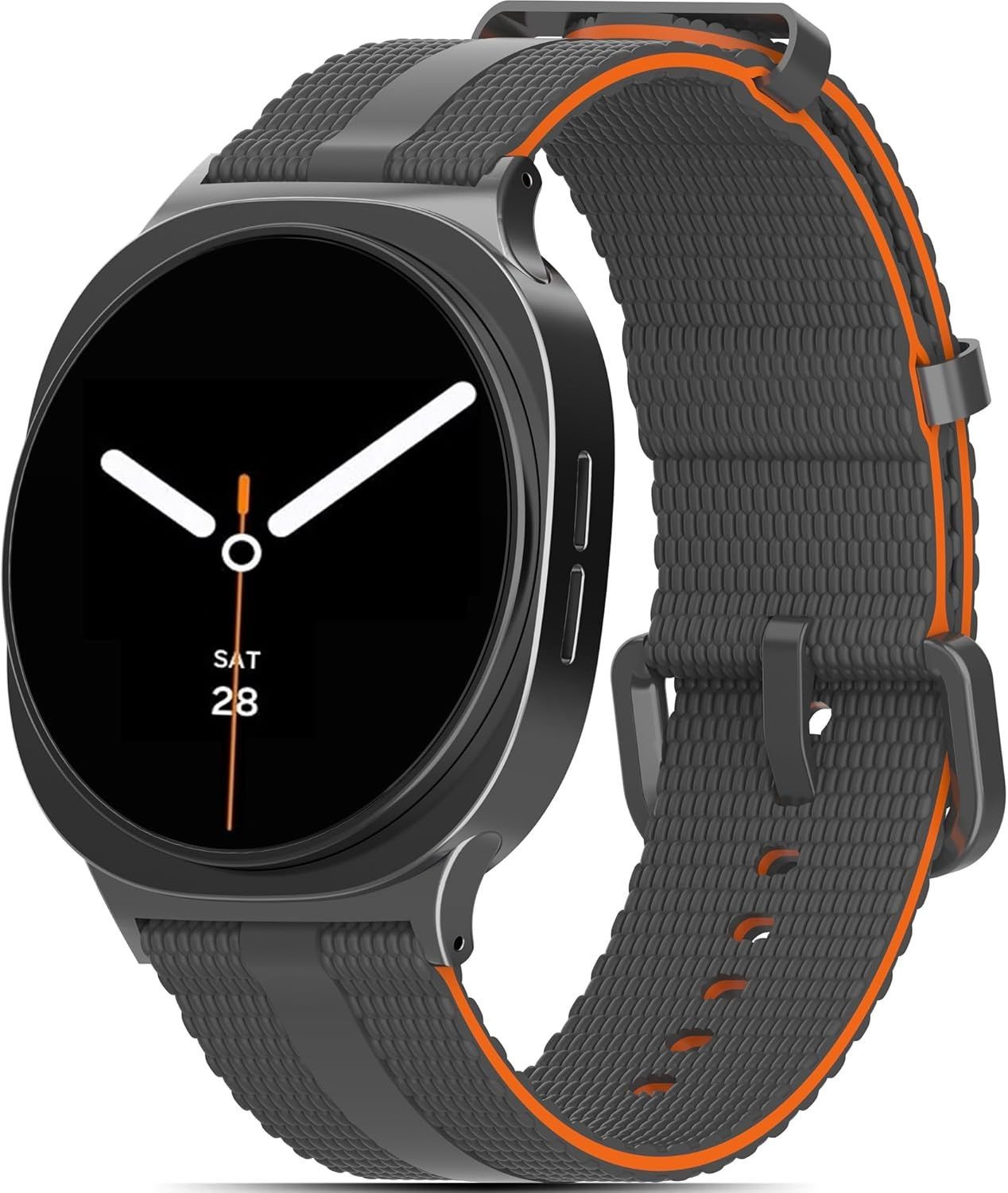 Comfortable Silicone Band for Samsung Galaxy Watch 8/8 Classic 40mm 44mm 46mm