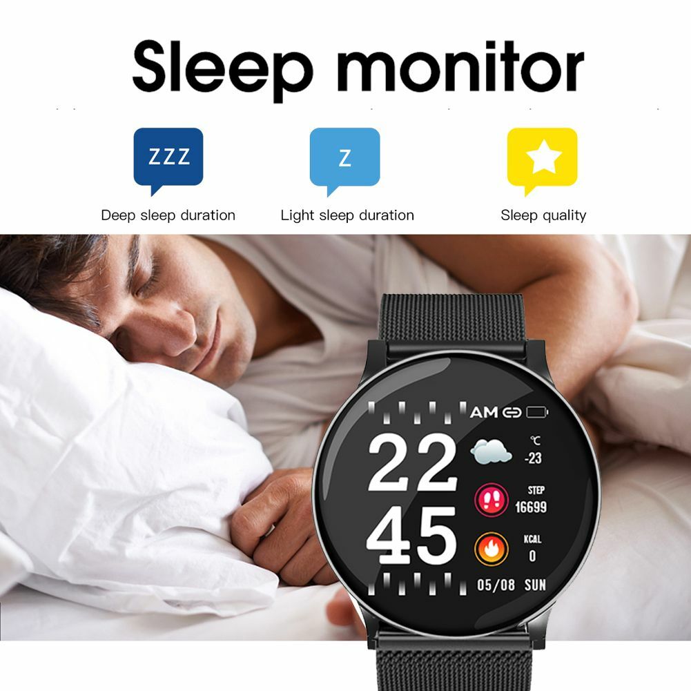 Waterproof Bluetooth Smart Watch Sport Tracker Calorie Pedometer For Cellphones