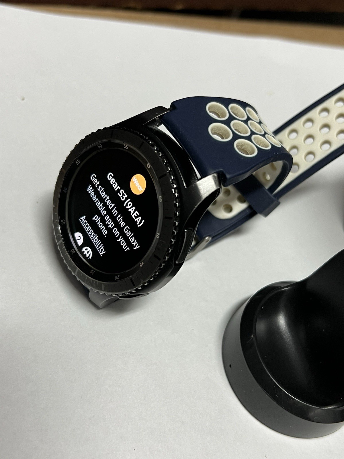 Samsung Gear S3 Frontier 46mm SM-R760 GPS Smartwatch – Black
