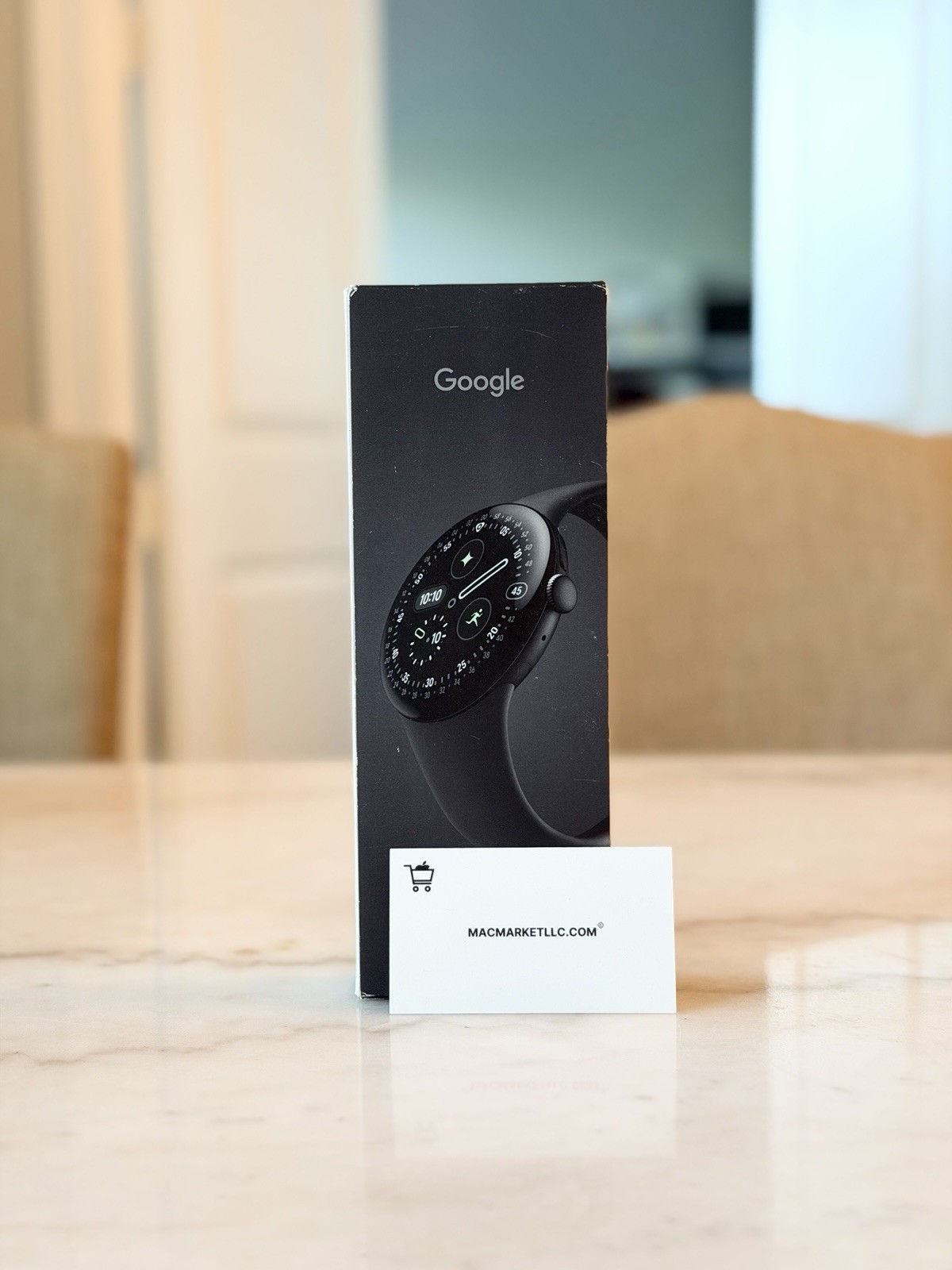 NEW Google Pixel Watch 4 45mm Wifi GPS Matte Black Case Obsidian Band AI Gemini
