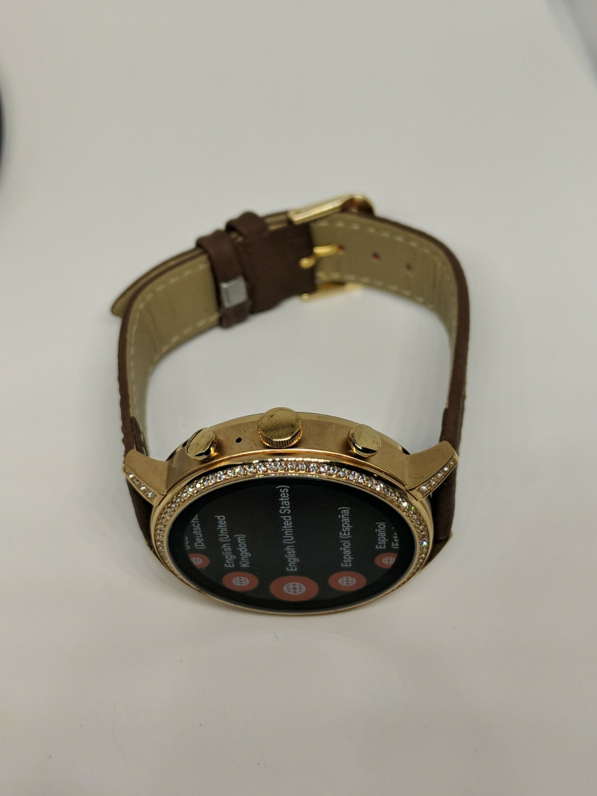 Fossil Gen 4 Authentic Digital Dial Smart Watch Custom Band FTW6011 BK294