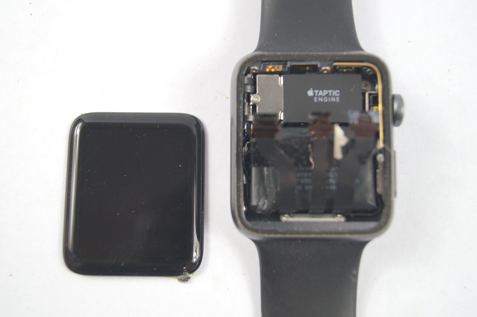 APPLE WR-50M iWatch 42mm GPS Black Series 2 Faceplate Included PARTS REPAIR D331