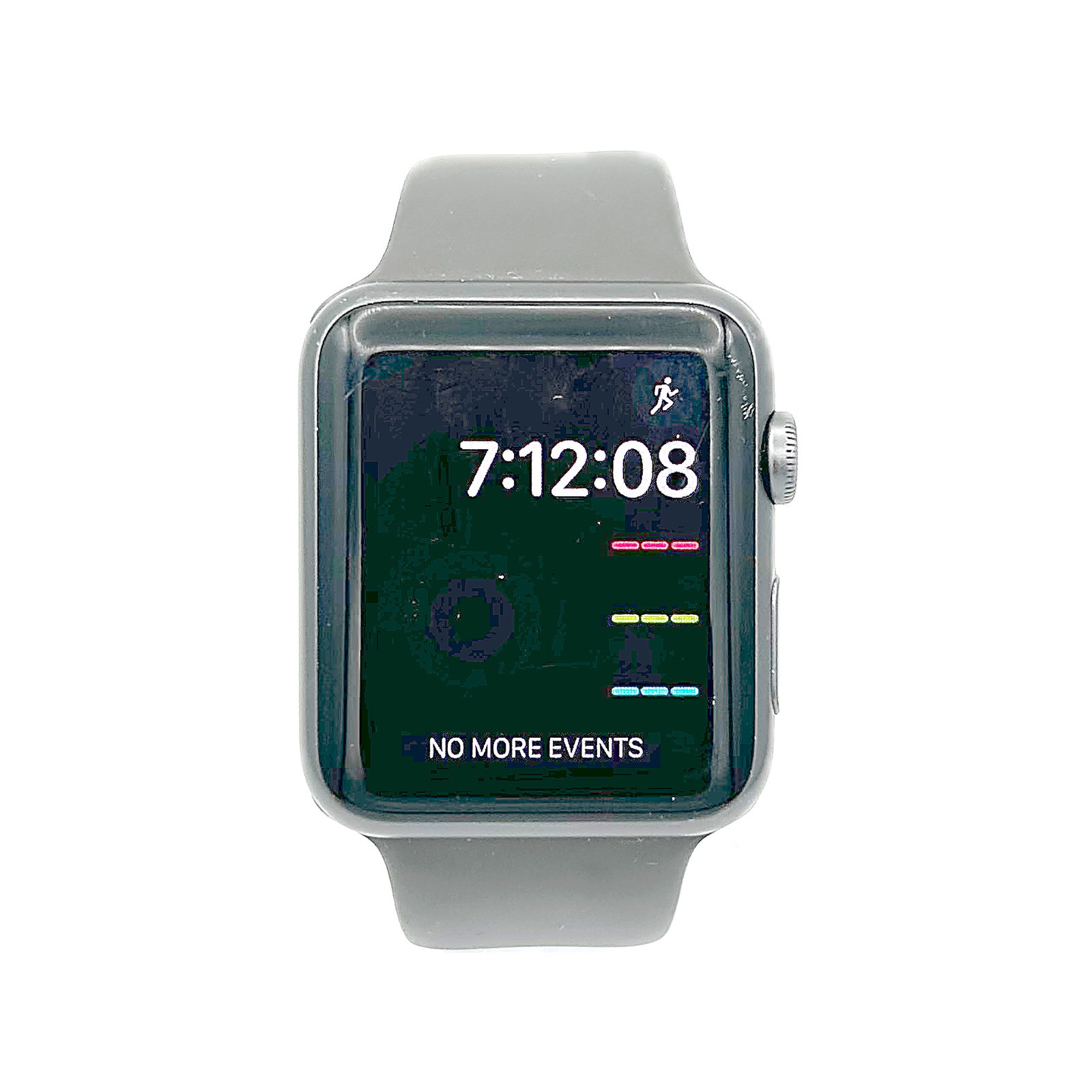 Apple Watch 1st Gen 42mm Space Gray Aluminum 7000 Series Sport Band A1554