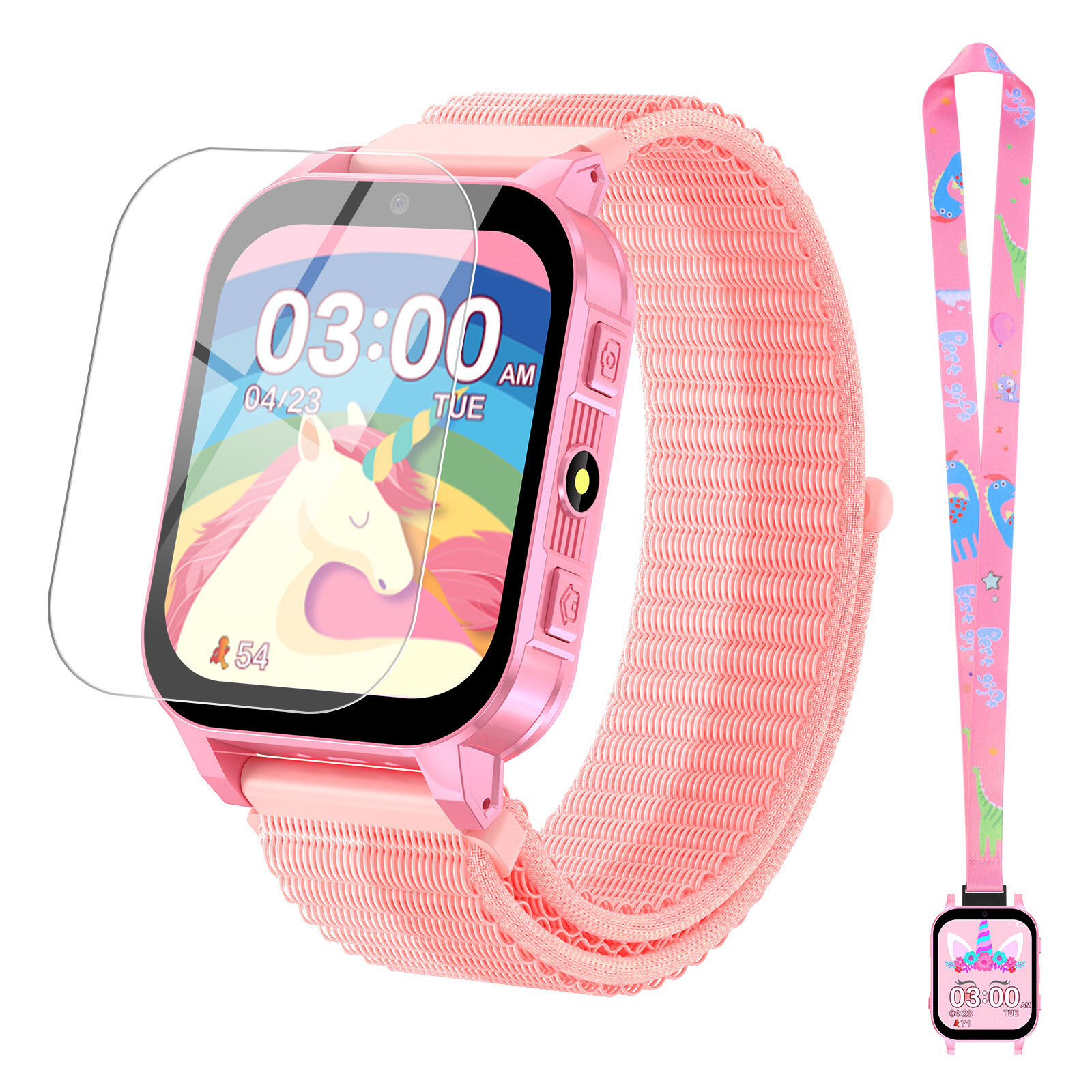 Smart Watch for Kids 4-12 Years Boys & Girls Camera 30 Puzzle Games Music Player
