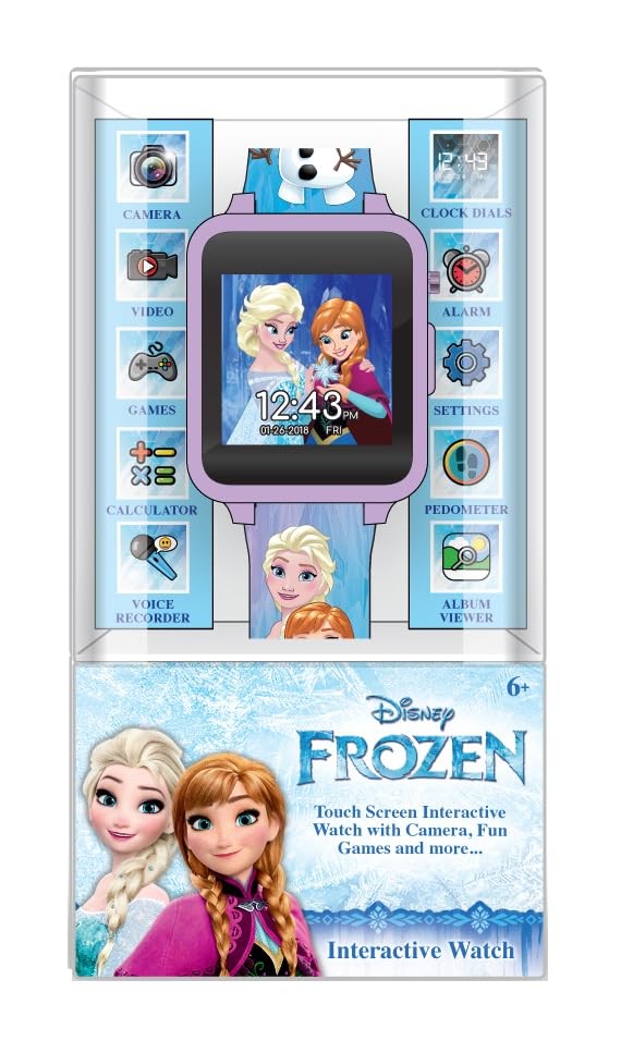 Disney Frozen II Kids Smart Watch – Touchscreen with 40mm, Turquoise 2