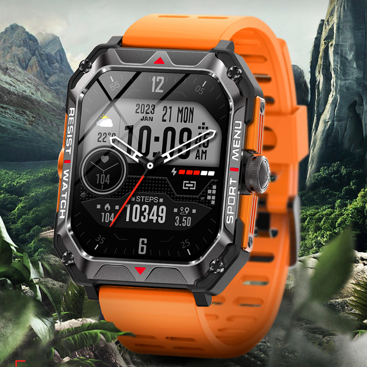 HD Screen Smart Watch Men Waterproof Smartwatch Bluetooth for iPhone Samsung US