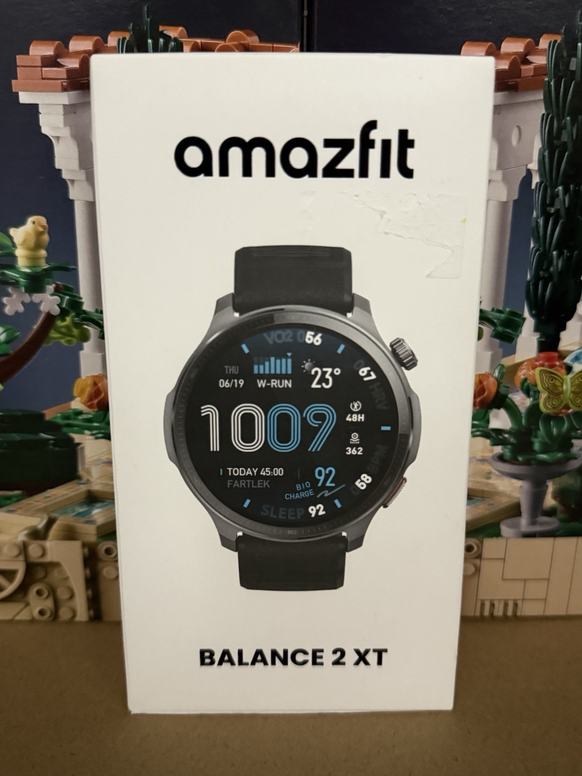 AMAZFIT BALANCE 2 XT SMARTWATCH 47MM Silicone Gray / Black New & Sealed GPS