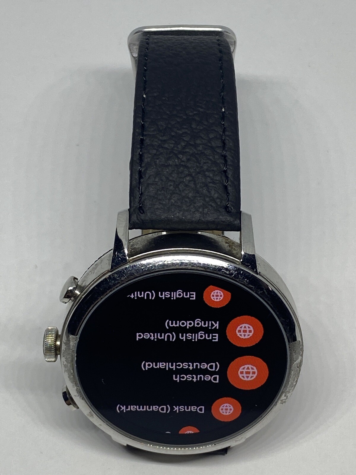 Fossil Gen 4 Authentic Digital Dial Smart Watch Custom Band FTW6011 AB468