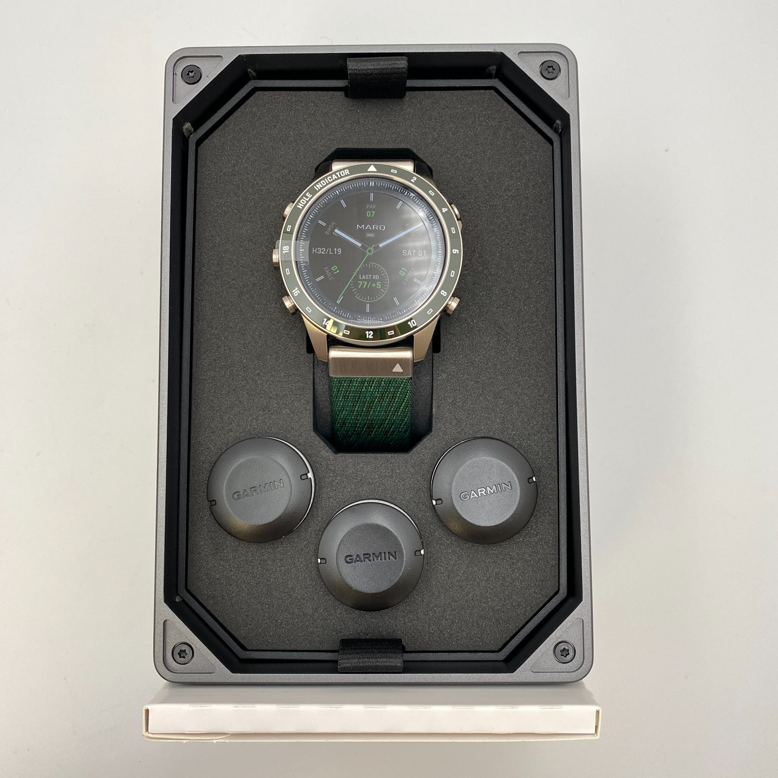 Garmin MARQ Golfer (Gen 2) – Titanium – 46mm – Luxury GPS Smartwatch – NEW