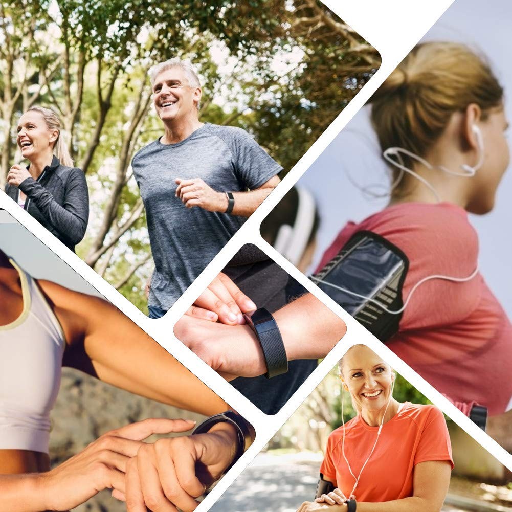 ZURURU Fitness Tracker with Blood Pressure Heart Rate Sleep Health Monitor fo…