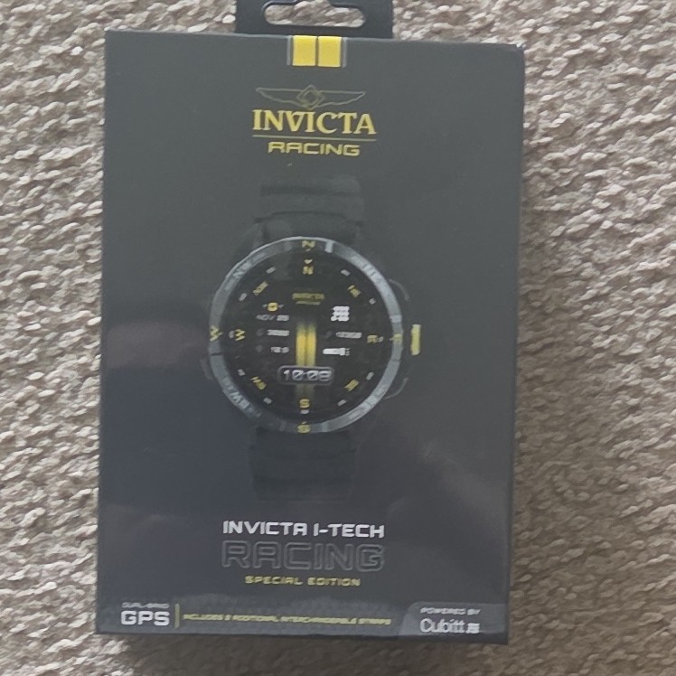 Invicta I-Tech Racing Special Edition GPS Bluetooth Smartwatch 46mm 4GB Black